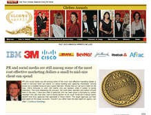 Tablet Screenshot of globeeawards.com